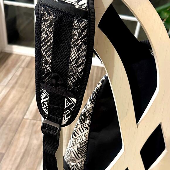 NWOT Rare Metal Mulisha Backpack Vintage Black White Laptop Bag Tons of Pockets - Picture 6 of 14